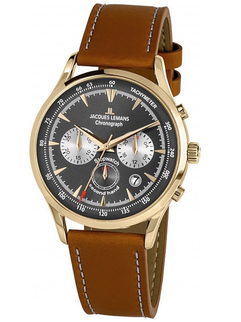 Laikrodis vyrams Jacques Lemans 1-2068J цена и информация | Vyriški laikrodžiai | pigu.lt