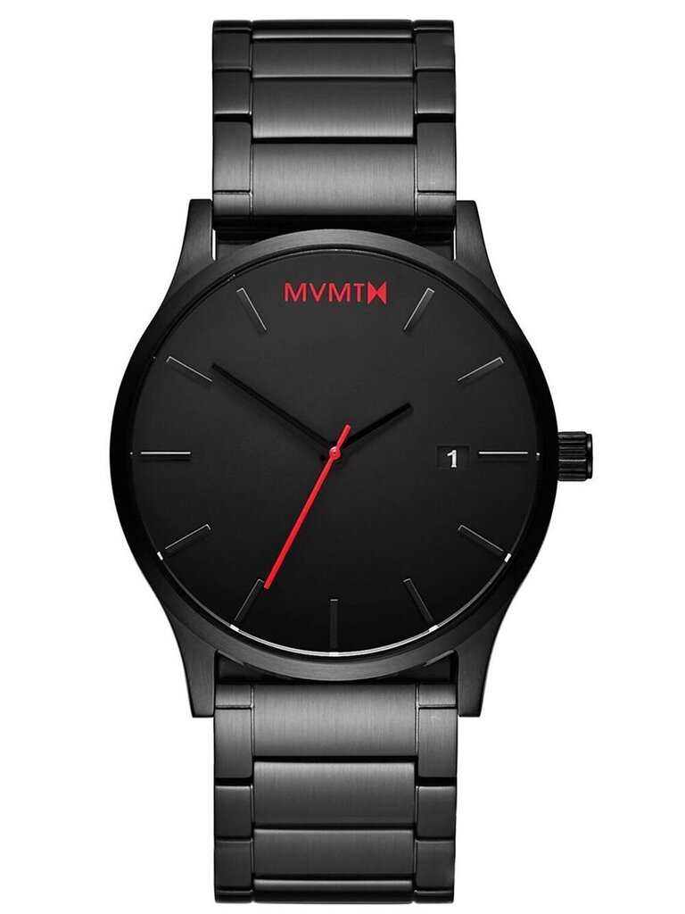 Laikrodis vyrams MVMT, juodas kaina ir informacija | Vyriški laikrodžiai | pigu.lt