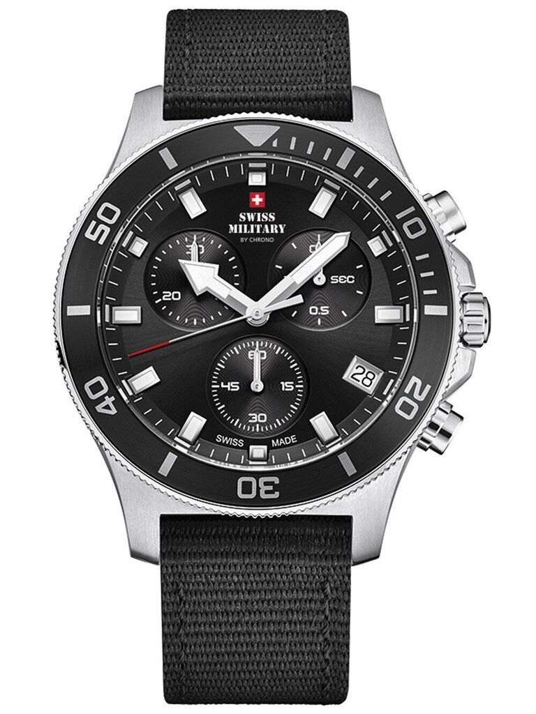 Vyriškas laikrodis Swiss Military by Chrono SM34067.04 цена и информация | Vyriški laikrodžiai | pigu.lt