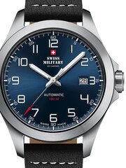 Vyriškas laikrodis Swiss Military by Chrono SMA34077.02, juodas цена и информация | Мужские часы | pigu.lt