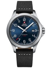 Vyriškas laikrodis Swiss Military by Chrono SMA34077.02, juodas цена и информация | Мужские часы | pigu.lt