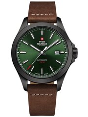 Laikrodis vyrams Swiss Military by Chrono SMA34077.12, rudas kaina ir informacija | Vyriški laikrodžiai | pigu.lt