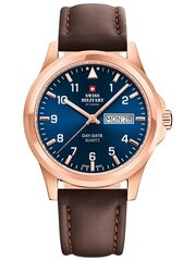 Laikrodis vyrams Swiss Military by Chrono SM34071.08, rudas kaina ir informacija | Vyriški laikrodžiai | pigu.lt