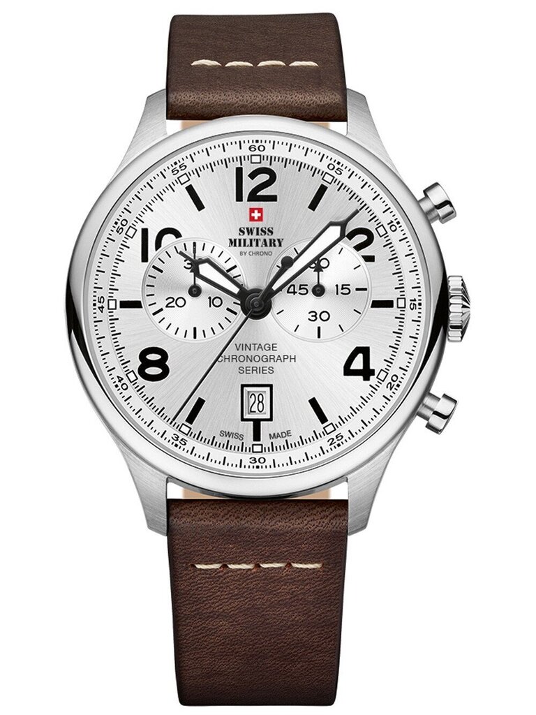Laikrodis vyrams Swiss Military by Chrono SM30192.05 kaina ir informacija | Vyriški laikrodžiai | pigu.lt