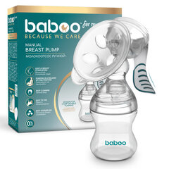Молокоотсос Baboo, ручной с аксессуарами цена и информация | Молокоотсосы | pigu.lt
