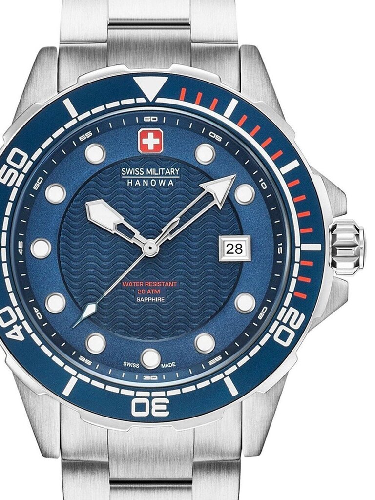 Laikrodis vyrams Swiss Military Hanowa 06-5315.04.003 цена и информация | Vyriški laikrodžiai | pigu.lt
