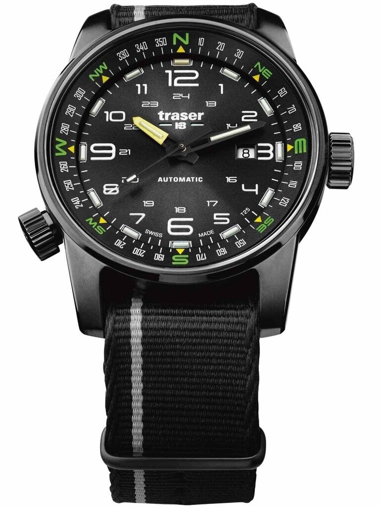 Vyriškas laikrodis Traser H3 107718 цена и информация | Vyriški laikrodžiai | pigu.lt