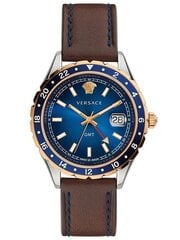 Мужские часы Versace V11080017 Hellenyium GMT  цена и информация | Мужские часы | pigu.lt