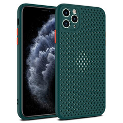 Силиконовый чехол Breath для Huawei P40 Pro, зеленый цена и информация | Чехлы для телефонов | pigu.lt