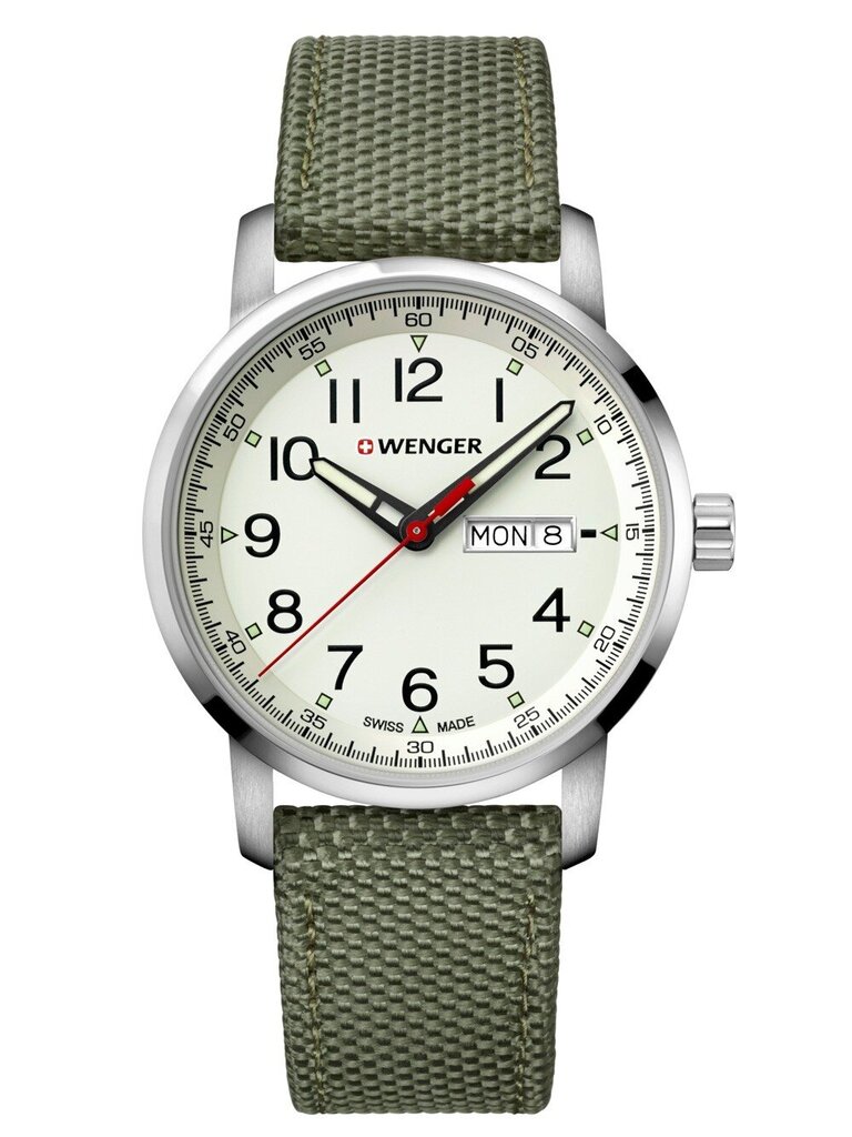 Laikrodis vyrams Wenger 01.1541.110 kaina ir informacija | Vyriški laikrodžiai | pigu.lt