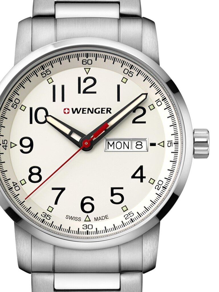 Laikrodis vyrams Wenger 01.1541.108 kaina ir informacija | Vyriški laikrodžiai | pigu.lt