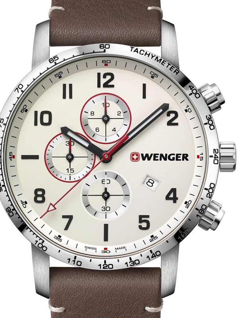 Laikrodis vyrams Wenger 01.1543.113 цена и информация | Vyriški laikrodžiai | pigu.lt