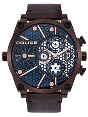 Vyriškas laikrodis Police PL15381JSBZ.03, juodas цена и информация | Мужские часы | pigu.lt