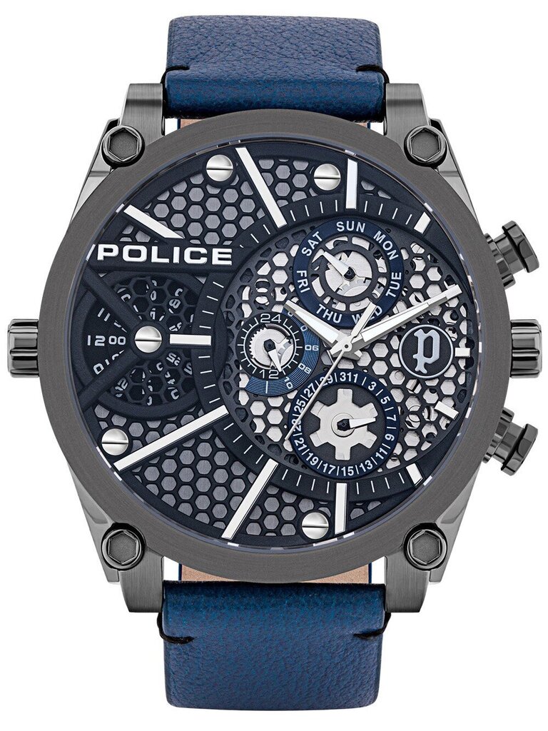 Laikrodis vyrams Police PL15381JSU.61B kaina ir informacija | Vyriški laikrodžiai | pigu.lt