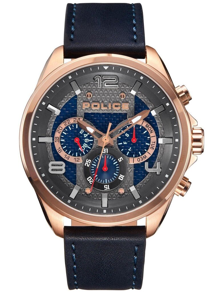 Laikrodis vyrams Police PL15658JSR.03 kaina ir informacija | Vyriški laikrodžiai | pigu.lt