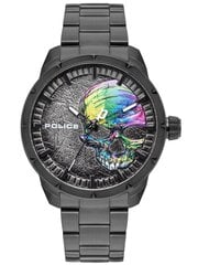 Vyriškas laikrodis Police PL15715JSB.78M, juodas kaina ir informacija | Vyriški laikrodžiai | pigu.lt