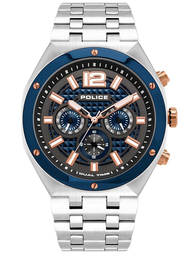 Vyriškas laikrodis Police PL15995JSTBL.61M kaina ir informacija | Vyriški laikrodžiai | pigu.lt