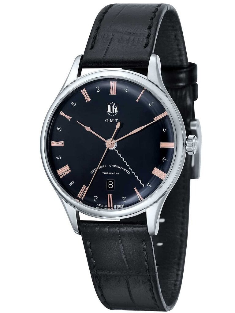 Laikrodis vyrams DuFa DF-9006-01 kaina ir informacija | Vyriški laikrodžiai | pigu.lt