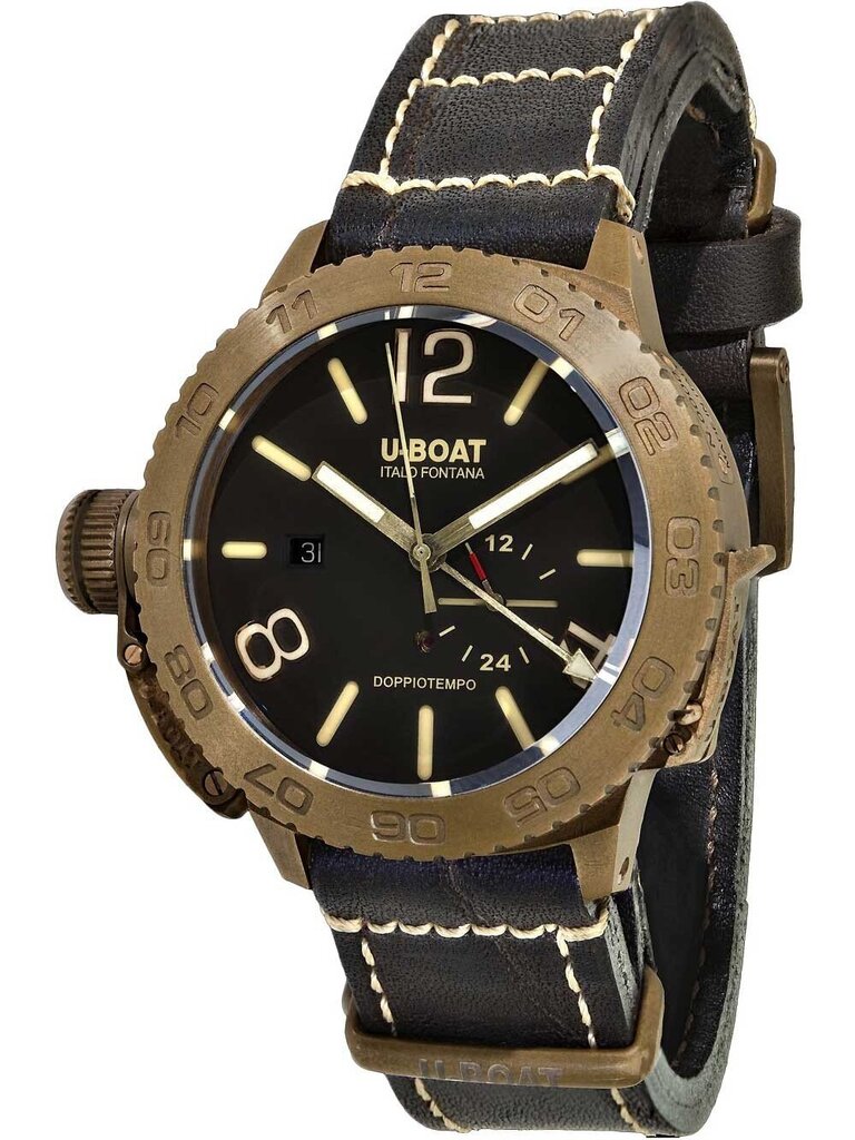 Vyriškas laikrodis U-Boat 9008 kaina ir informacija | Vyriški laikrodžiai | pigu.lt