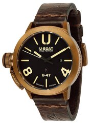 Laikrodis vyrams U-Boat 7797, rudas цена и информация | Мужские часы | pigu.lt