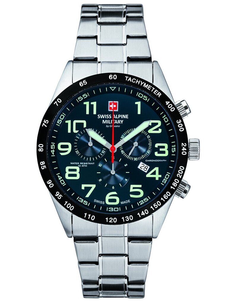 Vyriškas laikrodis Swiss Alpine Military 7047.9135 kaina ir informacija | Vyriški laikrodžiai | pigu.lt