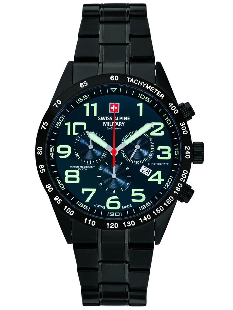 Vyriškas laikrodis Swiss Alpine Military 7047.9175 цена и информация | Vyriški laikrodžiai | pigu.lt