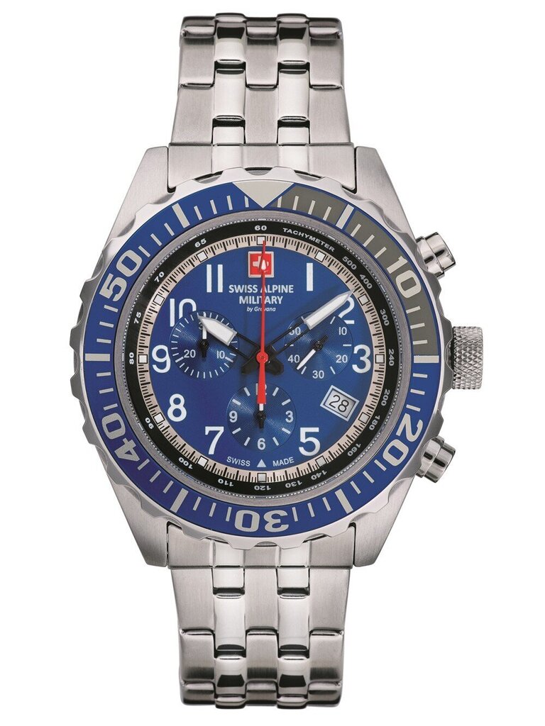 Vyriškas laikrodis Swiss alpine military 7076.9135 цена и информация | Vyriški laikrodžiai | pigu.lt
