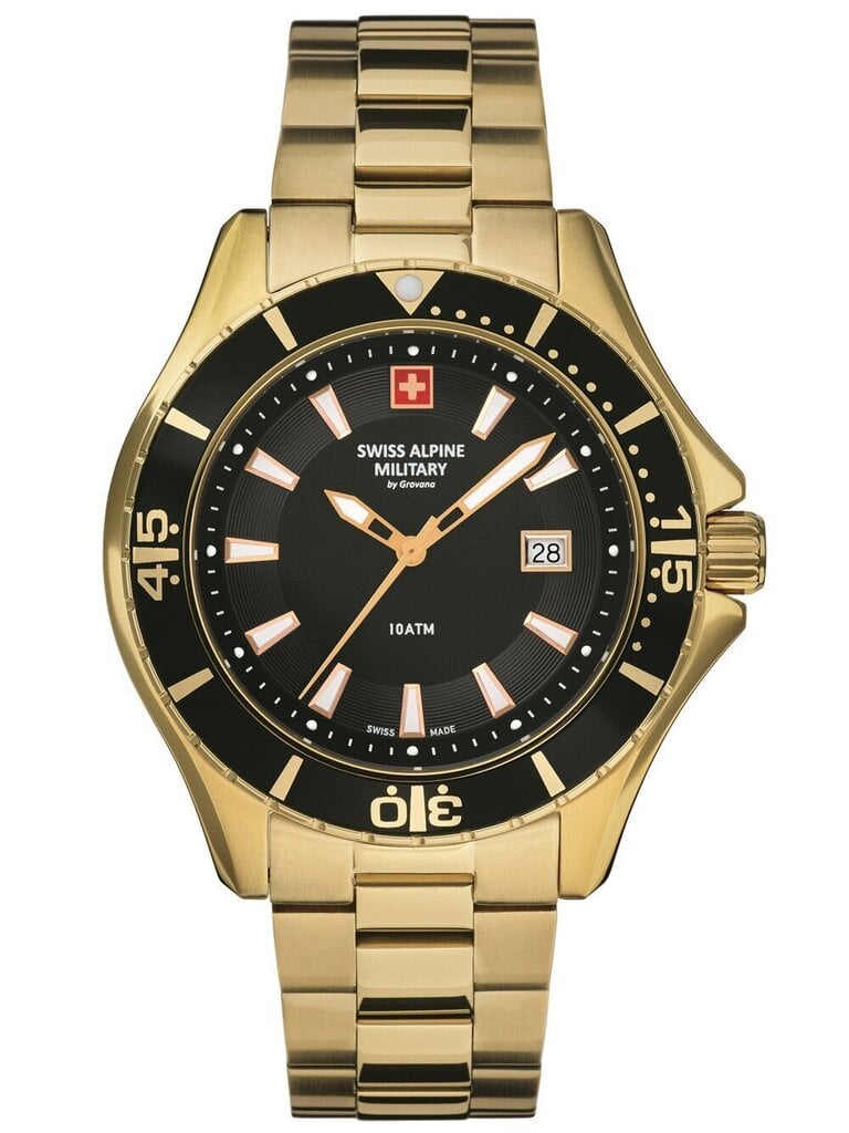 Vyriškas laikrodis Swiss Alpine Military 7040.1117 kaina ir informacija | Vyriški laikrodžiai | pigu.lt
