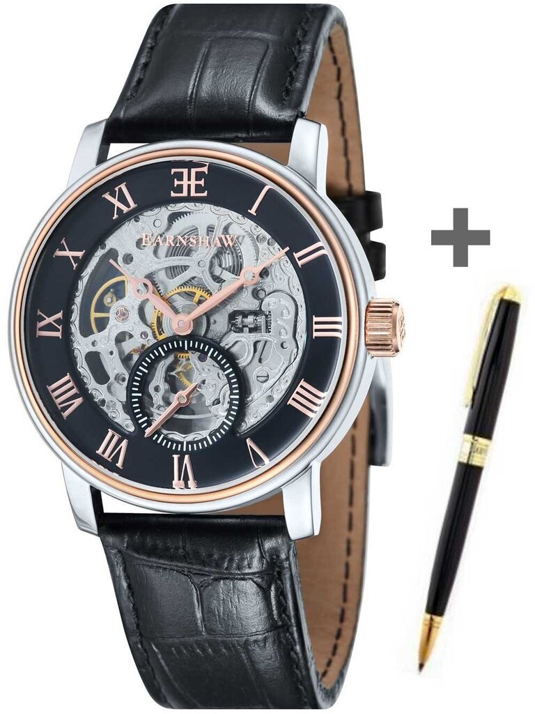 Vyriškas laikrodis Thomas Earnshaw ES-8041-04 su valdymo lazdele kaina ir informacija | Vyriški laikrodžiai | pigu.lt