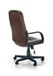 Biuro kėdė Halmar Denzel, ruda kaina ir informacija | Biuro kėdės | pigu.lt