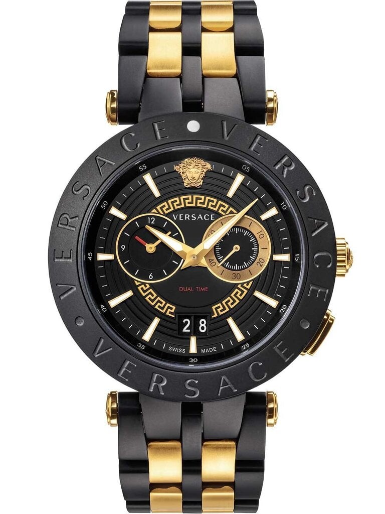 Laikrodis vyrams Versace VEBV00619, juodas цена и информация | Vyriški laikrodžiai | pigu.lt