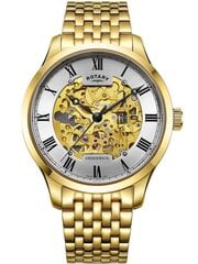 Laikrodis vyrams Rotary GB02941/03, auksinis kaina ir informacija | Vyriški laikrodžiai | pigu.lt