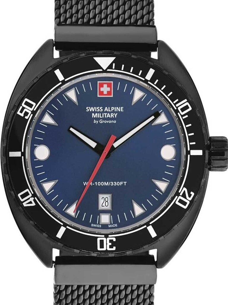 Vyriškas laikrodis Swiss Alpine Military 7066.1175 kaina ir informacija | Vyriški laikrodžiai | pigu.lt