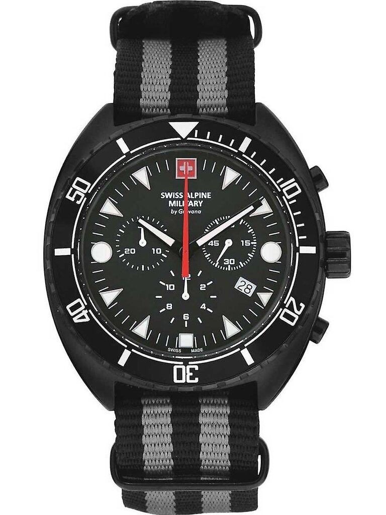 Vyriškas laikrodis Swiss alpine military 7066.9677 цена и информация | Vyriški laikrodžiai | pigu.lt
