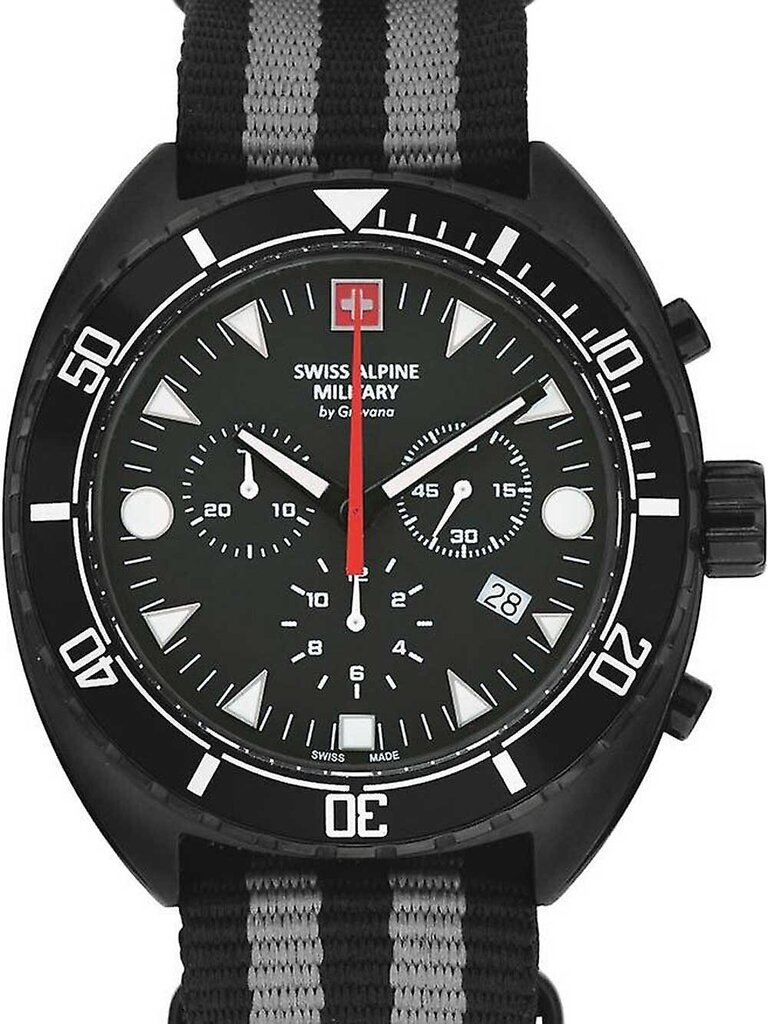 Vyriškas laikrodis Swiss alpine military 7066.9677 цена и информация | Vyriški laikrodžiai | pigu.lt