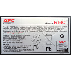 APC REPLACEMENT BATTERY #47 kaina ir informacija | Akumuliatoriai nešiojamiems kompiuteriams | pigu.lt