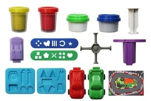 Kомплект пластилина - Гонки (2 x 85 г + 2 x 30 г) цена и информация | Игрушки для девочек | pigu.lt