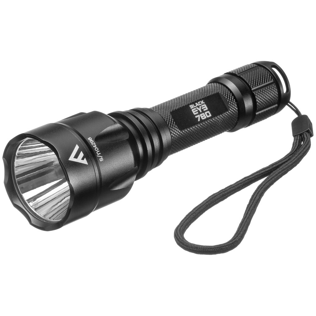 MacTronic Tactical įkraunamas LED žibintuvėlis Black Eye 780 kaina | pigu.lt