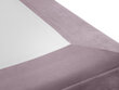 Kušetė Milo Casa Lia 90x190, šviesiai violetinė/juoda kaina ir informacija | Lovos | pigu.lt
