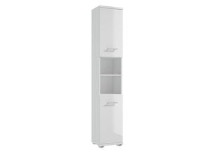 Шкаф-пенал для ванной комнаты Defra Bari C35, белый цена и информация | Шкафчики для ванной | pigu.lt