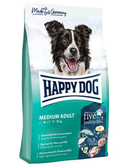Happy Dog Supreme Fit&Vital Medium Adult корм для собак средних пород с домашней птицей и бараниной, 12 кг цена и информация | Сухой корм для собак | pigu.lt