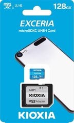 Карта памяти Kioxia LMEX1L128GG2 цена и информация | Карты памяти для фотоаппаратов, камер | pigu.lt