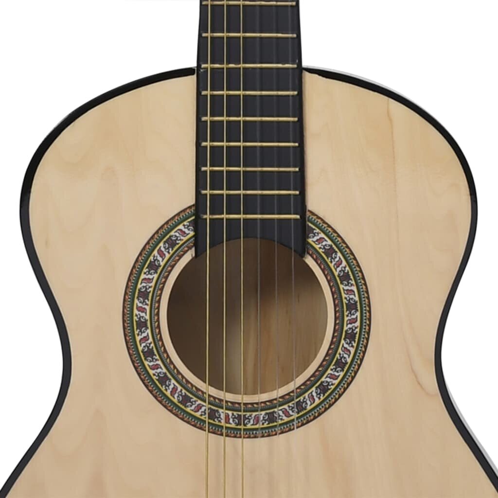 Klasikinė gitara su dėklu pradedantiesiems ir vaikams, 1/2 34" kaina ir informacija | Gitaros | pigu.lt