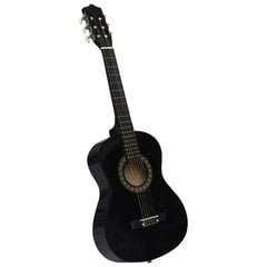 Klasikinė gitara su dėklu pradedantiesiems ir vaikams, 1/2 34" kaina ir informacija | Gitaros | pigu.lt