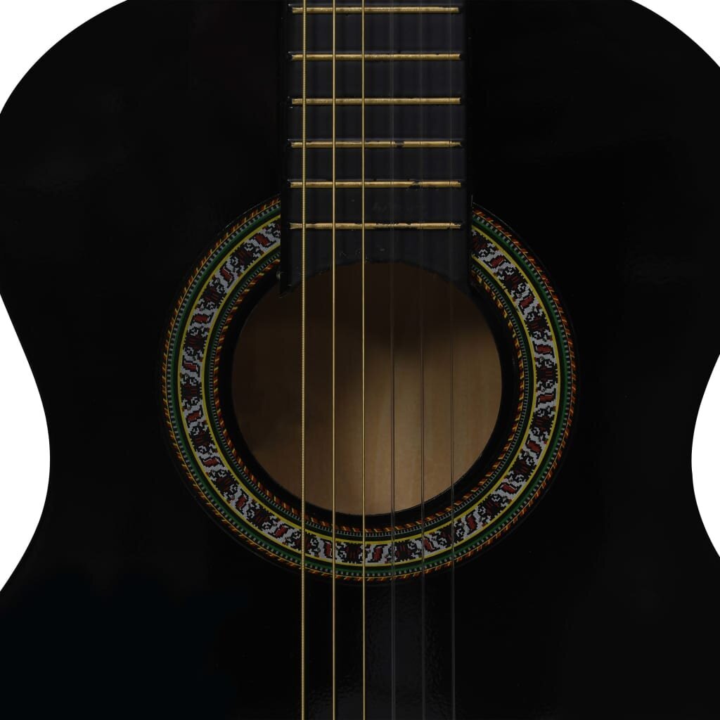 Klasikinė gitara su dėklu pradedantiesiems ir vaikams, 1/2 34" kaina ir informacija | Gitaros | pigu.lt