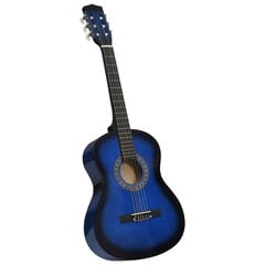 Klasikinė gitara su dėklu pradedantiesiems, 3/4 36" цена и информация | Гитары | pigu.lt