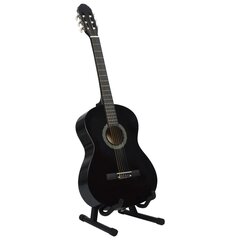 Klasikinės gitaros rinkinys pradedantiesiems, 12 dalių, 4/4 39" kaina ir informacija | Gitaros | pigu.lt