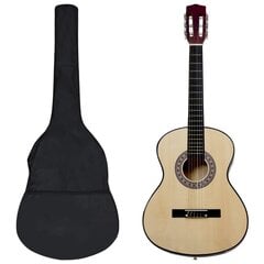 Klasikinės gitaros rinkinys vaikams, 8 dalių, 3/4 36" kaina ir informacija | Gitaros | pigu.lt