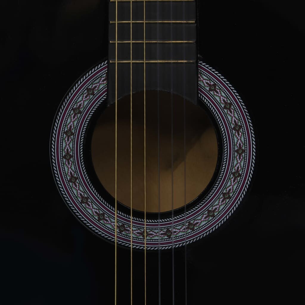 Klasikinė gitara pradedantiesiems ir vaikams, 3/4 36" kaina ir informacija | Gitaros | pigu.lt