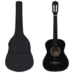 Klasikinės gitaros rinkinys pradedantiesiems, 8 dalių, 3/4 36" kaina ir informacija | Gitaros | pigu.lt